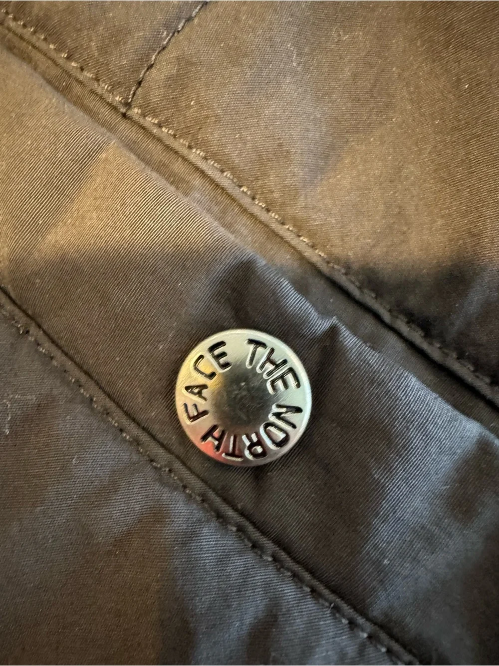 The North Face Men's Black Quilted Fleece-Lined Vest